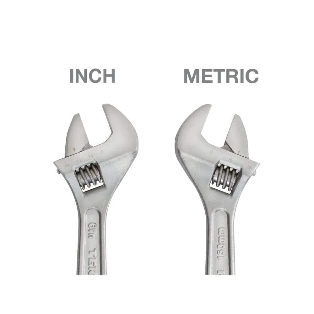 TEKTON 6 in. Adjustable Wrench 3 TEKTON 6 in. Adjustable Wrench - Image 3