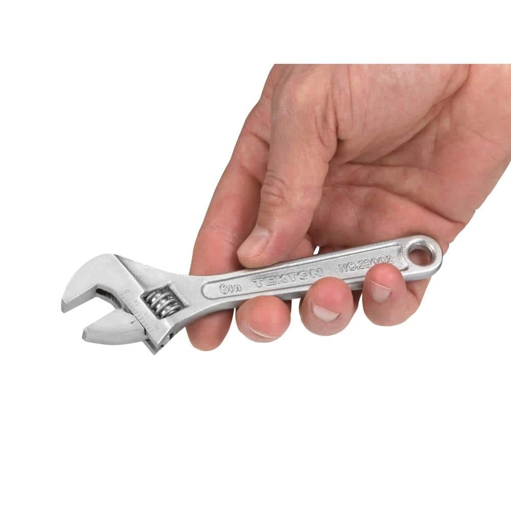 TEKTON 6 in. Adjustable Wrench 4 TEKTON 6 in. Adjustable Wrench - Image 4