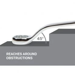 TEKTON 1/2 x 9/16 in. 45-Degree Offset Box End Wrench -TEKTON Sales Store tekton adjustable wrenches wbe23313 4f 1000