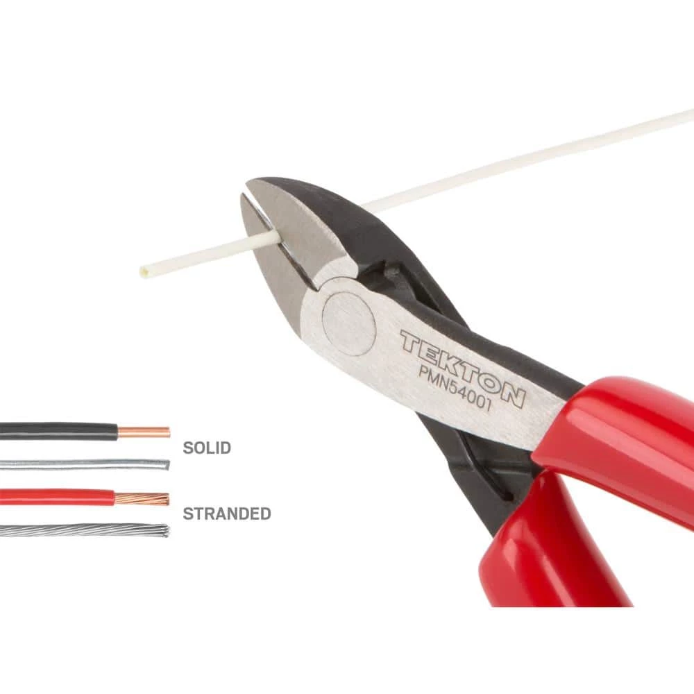 TEKTON Mini Diagonal Cutting Pliers 4 TEKTON Mini Diagonal Cutting Pliers - Image 4
