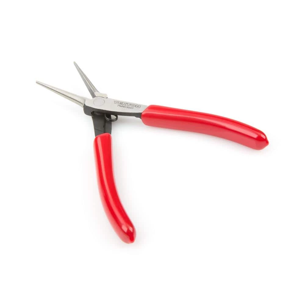 TEKTON Mini Needle Nose Pliers (Smooth Jaw) 2 TEKTON Mini Needle Nose Pliers (Smooth Jaw) - Image 2