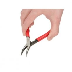 TEKTON Mini Bent Long Nose Pliers -TEKTON Sales Store tekton all trades needle nose pliers pmn11301 76 1000
