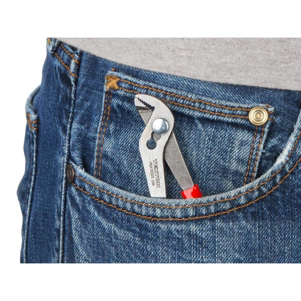 TEKTON 5 in. Angle Nose Slip Joint Pliers 10 TEKTON 5 in. Angle Nose Slip Joint Pliers - Image 10