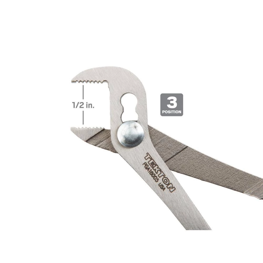 TEKTON 5 in. Angle Nose Slip Joint Pliers 4 TEKTON 5 in. Angle Nose Slip Joint Pliers - Image 4