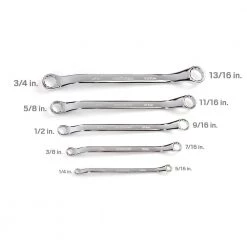TEKTON 45-Degree Offset Box End Wrench Set, 5-Piece (1/4-13/16 in.) - Holder -TEKTON Sales Store tekton box wrenches wbe23405 40 1000