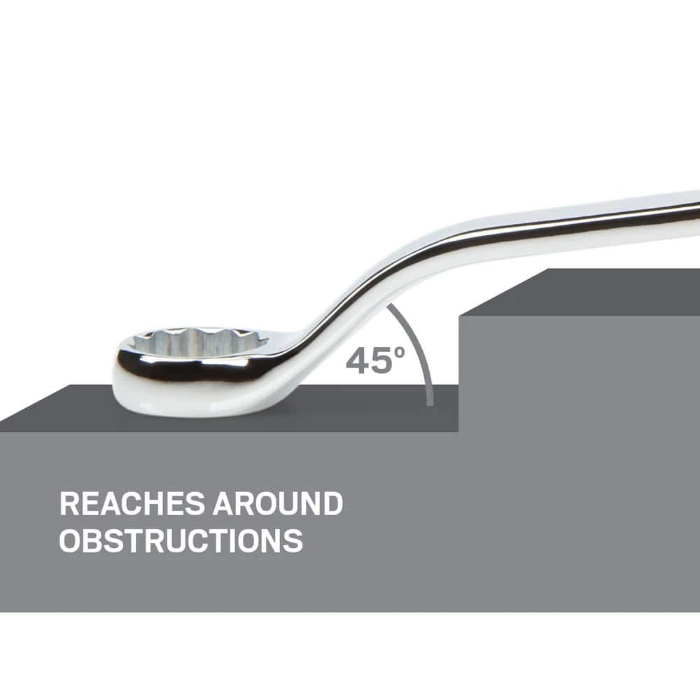 TEKTON 45-Degree Offset Box End Wrench Set, 11-Piece (6-32 mm) - Holder 4 TEKTON 45-Degree Offset Box End Wrench Set, 11-Piece (6-32 mm) - Holder - Image 4