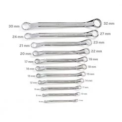 TEKTON 45-Degree Offset Box End Wrench Set, 11-Piece (6-32 mm) - Holder 9 TEKTON 45-Degree Offset Box End Wrench Set, 11-Piece (6-32 mm) - Holder -TEKTON Sales Store tekton box wrenches wbe24411 4f 1000