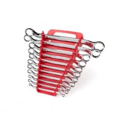 TEKTON 45-Degree Offset Box End Wrench Set, 11-Piece (6-32 mm) - Holder