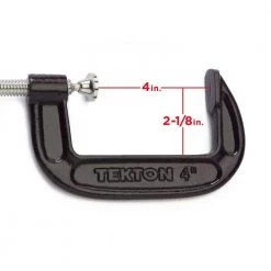 TEKTON 4 in. Malleable Iron C-Clamp -TEKTON Sales Store tekton clamps 4017 fa 1000