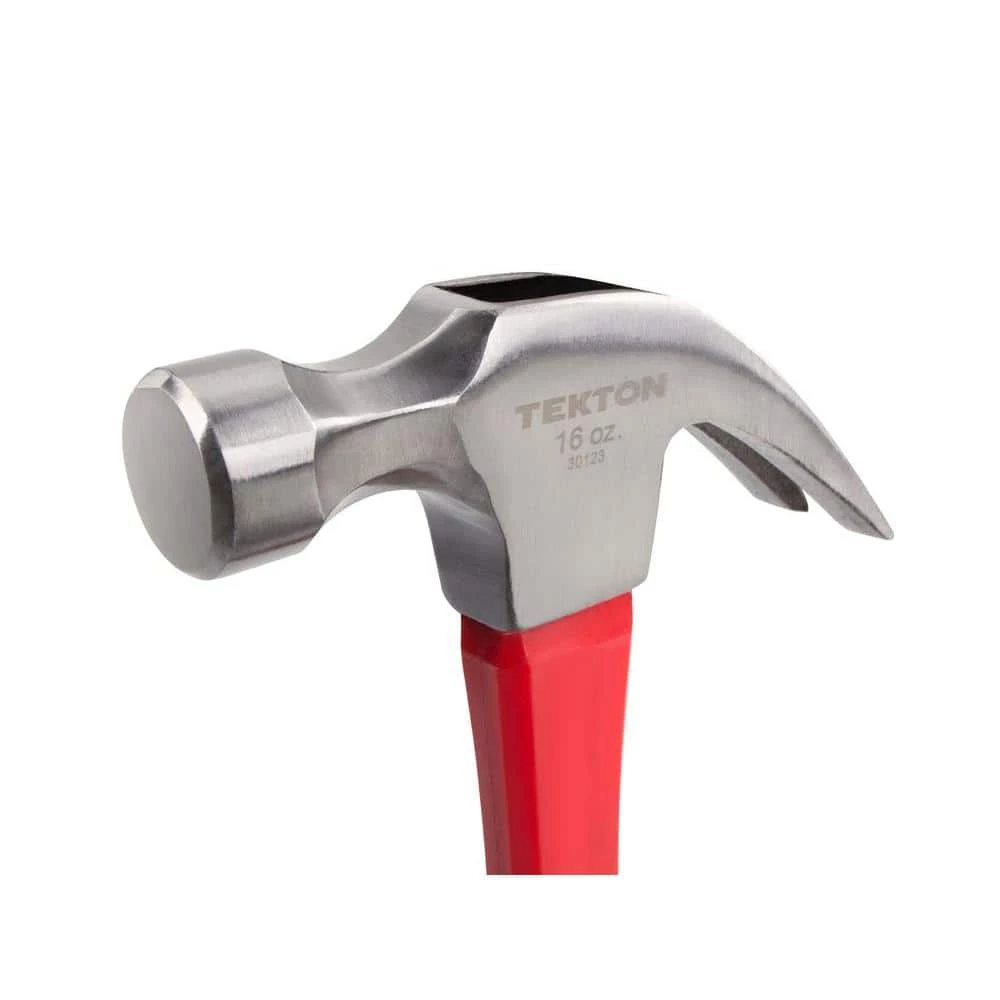 TEKTON 16 oz. Jacketed Fiberglass Claw Hammer 7 TEKTON 16 oz. Jacketed Fiberglass Claw Hammer - Image 7