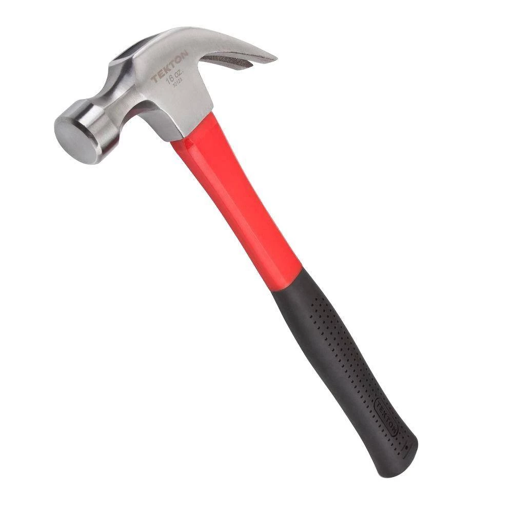 TEKTON 16 oz. Jacketed Fiberglass Claw Hammer 11 TEKTON 16 oz. Jacketed Fiberglass Claw Hammer - Image 11