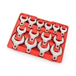 TEKTON 1/2 in. Drive 1-1/16 - 2 in. Crowfoot Wrench Set (14-Piece) -TEKTON Sales Store tekton crowfoot wrenches 2585 c3 1000 1