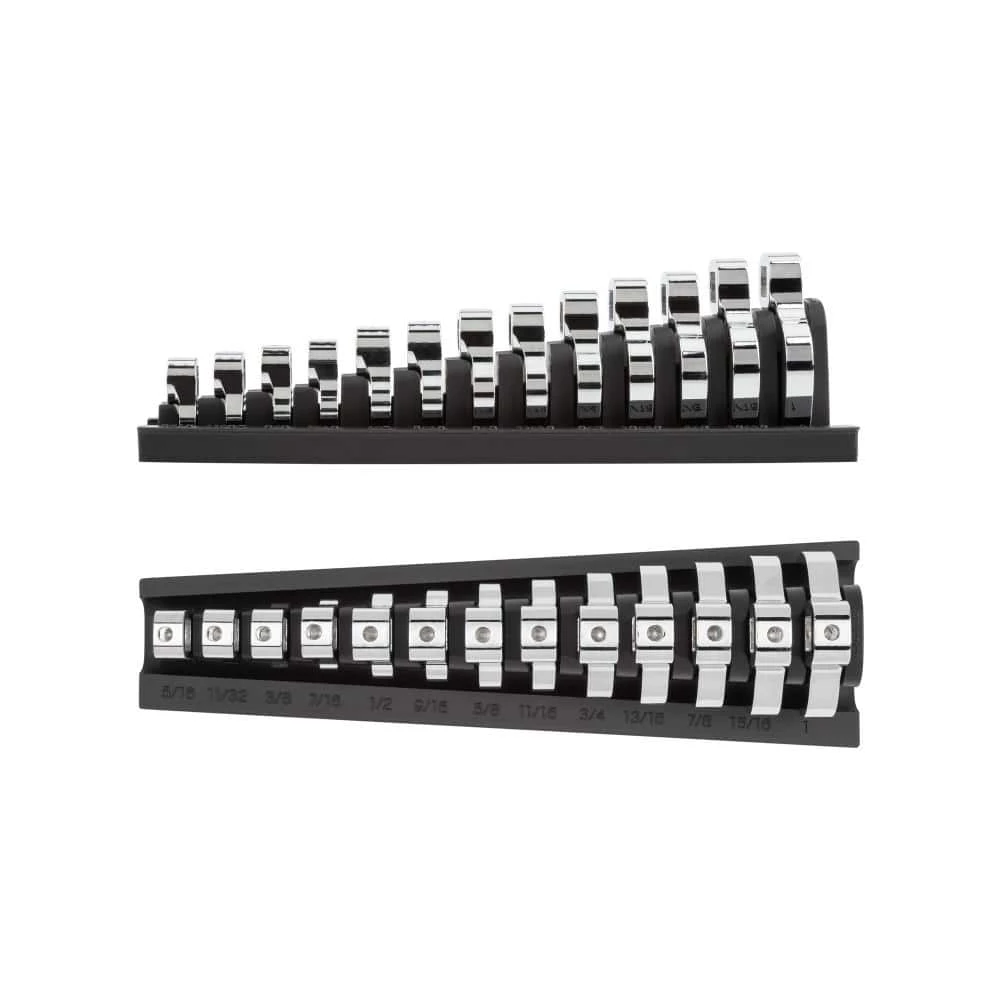 TEKTON 3/8 in. Drive Crowfoot Wrench Set, 13-Piece (5/16 in. - 1 in.) - Rack 5 TEKTON 3/8 in. Drive Crowfoot Wrench Set, 13-Piece (5/16 in. - 1 in.) - Rack - Image 5