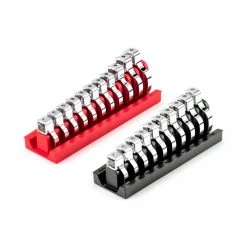 TEKTON 1/2 in. Drive Crowfoot Wrench Set, (21-Piece) (11/16 - 1-1/4in., 17-32 mm) - Racks