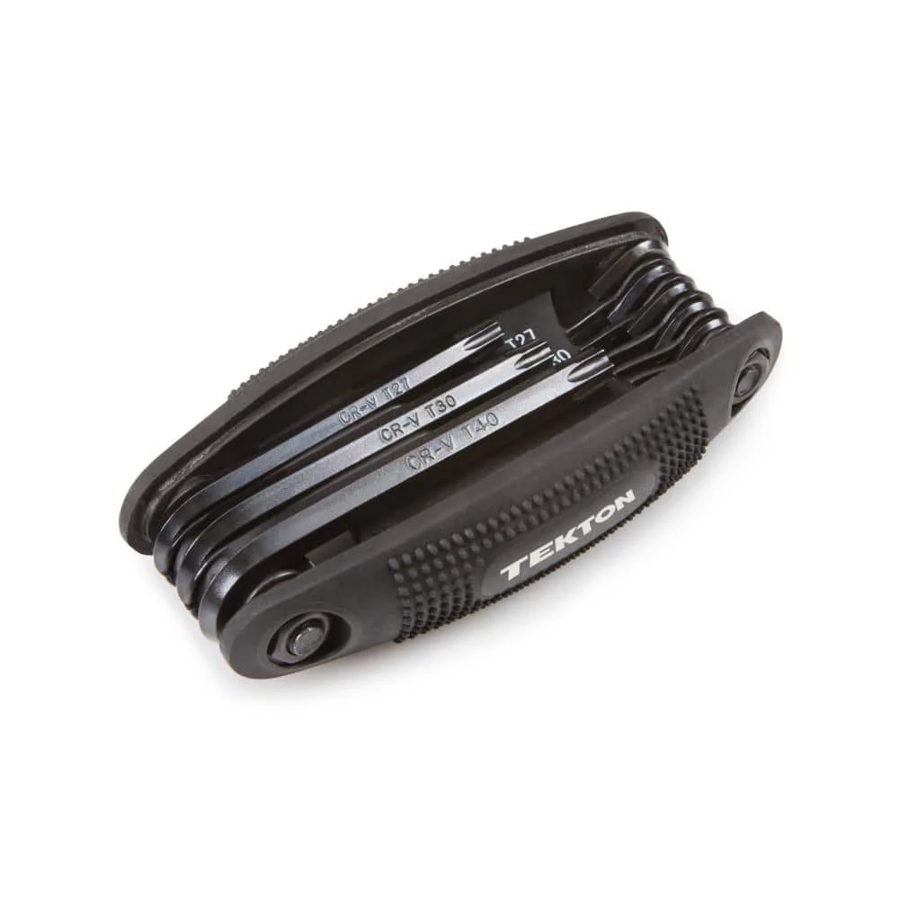 TEKTON T9-T40 Folding Star Key Wrench Set (8-Piece) 4 TEKTON T9-T40 Folding Star Key Wrench Set (8-Piece) - Image 4