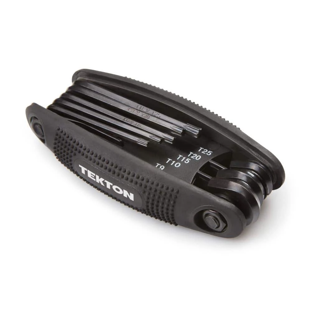 TEKTON T9-T40 Folding Star Key Wrench Set (8-Piece) 2 TEKTON T9-T40 Folding Star Key Wrench Set (8-Piece) - Image 2