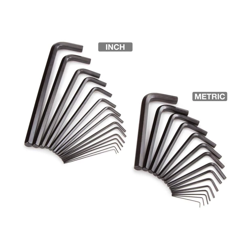 TEKTON 0.028-3/8 in., 0.7-10 mm Hex Key Wrench Set (30-Piece) 3 TEKTON 0.028-3/8 in., 0.7-10 mm Hex Key Wrench Set (30-Piece) - Image 3