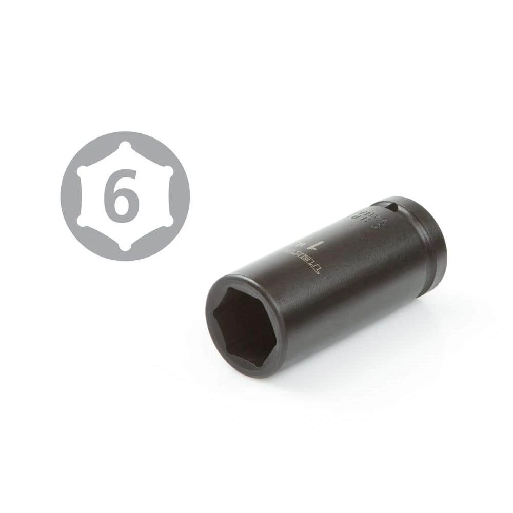 TEKTON 3/4 in. Drive 1 - 1-1/2 in. 6-Point Deep Impact Socket Set 5 TEKTON 3/4 in. Drive 1 - 1-1/2 in. 6-Point Deep Impact Socket Set - Image 5