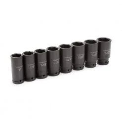 TEKTON 3/4 in. Drive 1 - 1-1/2 in. 6-Point Deep Impact Socket Set 8 TEKTON 3/4 in. Drive 1 - 1-1/2 in. 6-Point Deep Impact Socket Set -TEKTON Sales Store tekton impact socket sets 4891 4f 1000 1