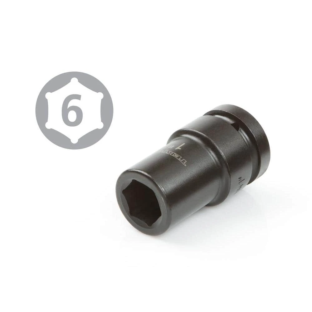 TEKTON 1 in. Drive 1-2 in. 6-Point Deep Impact Socket Set (9-Piece) 4 TEKTON 1 in. Drive 1-2 in. 6-Point Deep Impact Socket Set (9-Piece) - Image 4
