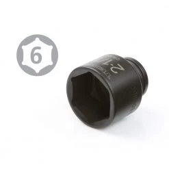 TEKTON 3/4 in. Drive 2-1/16 - 2-1/2 in. 6-Point Shallow Impact Socket Set -TEKTON Sales Store tekton impact socket sets 4893 1f 1000 1