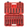 TEKTON 3/8 in. Drive 6-Point Impact Socket Set, 72-Piece (1/4 in. - 1 in., 6 mm - 24 mm)