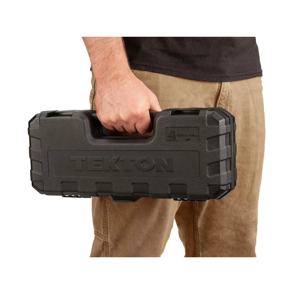 TEKTON 1/2 in. Drive Deep 12-Point Impact Socket Set, 17-Piece (5/16 - 1-1/4 in.) 4 TEKTON 1/2 in. Drive Deep 12-Point Impact Socket Set, 17-Piece (5/16 - 1-1/4 in.) - Image 4