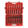 TEKTON 1/2 in. Drive 6-Point Impact Socket Set, 87-Piece (5/16 in. - 1-1/4 in., 8 mm - 32 mm)