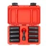 TEKTON 1/2 in. Drive Impact Lug Nut Socket Set (9-Piece)