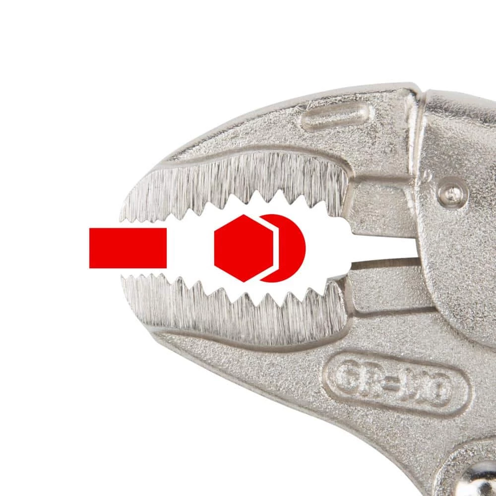 TEKTON 5 in. Curved Jaw Locking Pliers 10 TEKTON 5 in. Curved Jaw Locking Pliers - Image 10