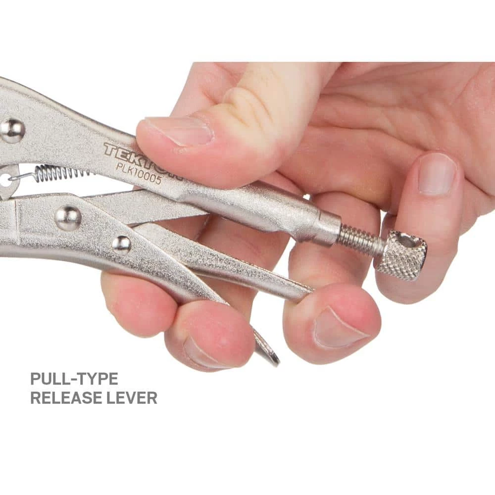 TEKTON 5 in. Curved Jaw Locking Pliers 11 TEKTON 5 in. Curved Jaw Locking Pliers - Image 11