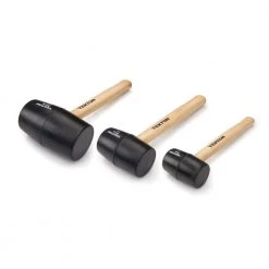 TEKTON 8, 16, 32 oz. Wood Handle Rubber Mallet Set (3-Piece) 11 TEKTON 8, 16, 32 oz. Wood Handle Rubber Mallet Set (3-Piece) -TEKTON Sales Store tekton mallets 30508 c3 1000