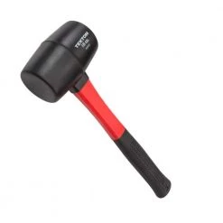 TEKTON 16 oz. Fiberglass Handle Rubber Mallet
