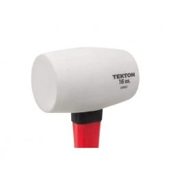 TEKTON 16 oz. Fiberglass Handle White Rubber Mallet 15 TEKTON 16 oz. Fiberglass Handle White Rubber Mallet -TEKTON Sales Store tekton mallets 30653 4f 1000