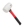 TEKTON 16 oz. Fiberglass Handle White Rubber Mallet