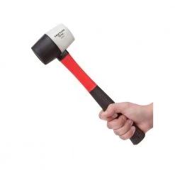 TEKTON 16 oz. Fiberglass Handle White/Black Rubber Mallet -TEKTON Sales Store tekton mallets 30683 66 1000