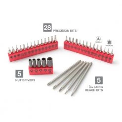 TEKTON Tech Rescue Kit (46-Piece) 13 TEKTON Tech Rescue Kit (46-Piece) -TEKTON Sales Store tekton multi bit screwdrivers 28301 a0 1000
