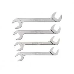 TEKTON 1-1/16 in. to 1-1/4 in. Angle Head Open End Wrench Set (4-Piece) -TEKTON Sales Store tekton open end wrenches wae90101 40 1000