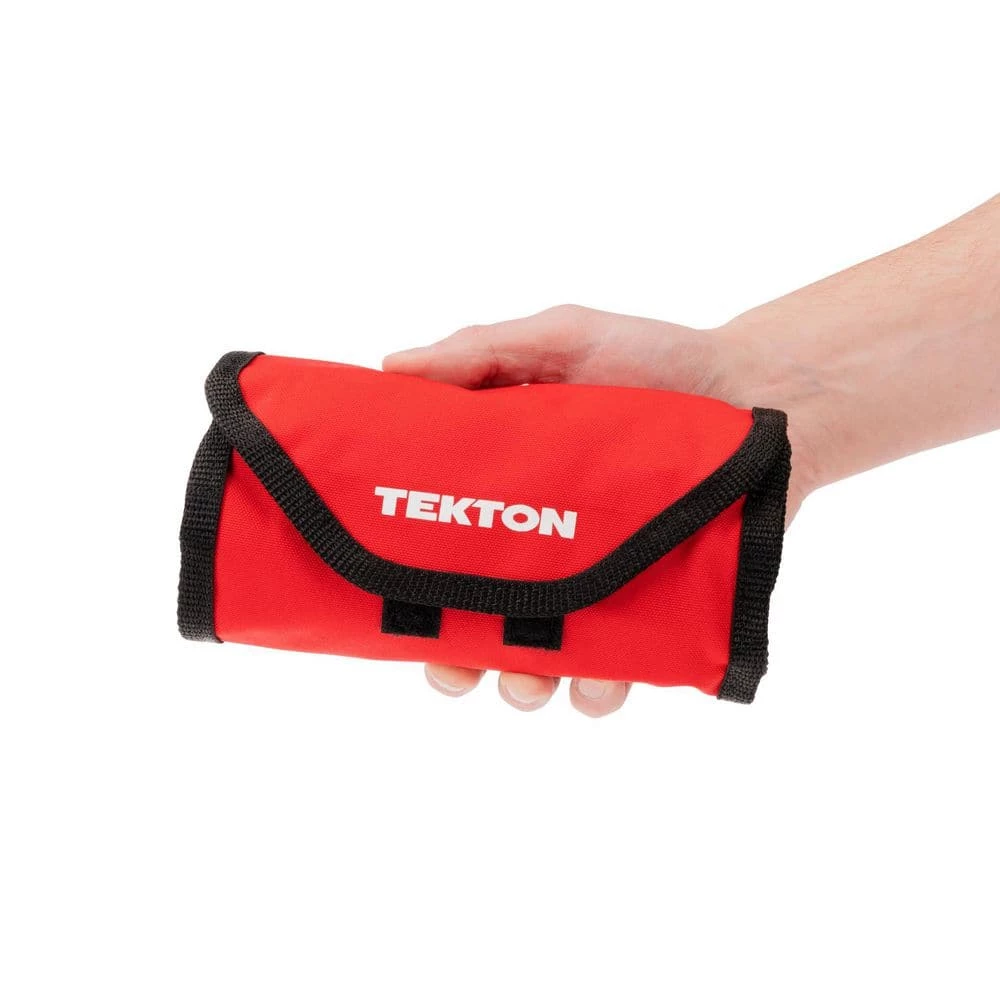 TEKTON Mini Pliers Set, 8-Piece (Needle Nose, Long Nose, Flat Nose, Cutting) with Pouch 4 TEKTON Mini Pliers Set, 8-Piece (Needle Nose, Long Nose, Flat Nose, Cutting) with Pouch - Image 4