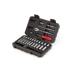 TEKTON 1/4 in. Drive 6-Point Socket and Ratchet Set (29-Piece) 19 TEKTON 1/4 in. Drive 6-Point Socket and Ratchet Set (29-Piece) -TEKTON Sales Store tekton ratchet socket sets skt05101 44 1000