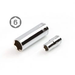 TEKTON 1/4 in. Drive 6-Point Socket and Ratchet Set 5/32 in. to 9/16 in., 4 mm to 14 mm (55-Piece) -TEKTON Sales Store tekton ratchet socket sets skt05301 1d 1000