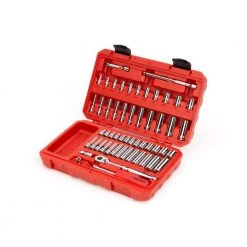 TEKTON 1/4 in. Drive 12-Point Socket and Ratchet Set (55-Piece) -TEKTON Sales Store tekton ratchet socket sets skt05302 44 1000