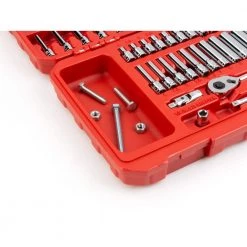TEKTON 1/4 in. Drive 12-Point Socket and Ratchet Set (55-Piece) -TEKTON Sales Store tekton ratchet socket sets skt05302 4f 1000