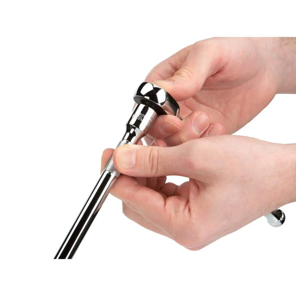 TEKTON 3/8 in. Drive 12-Point Socket and Ratchet Set (47-Piece) 5 TEKTON 3/8 in. Drive 12-Point Socket and Ratchet Set (47-Piece) - Image 5