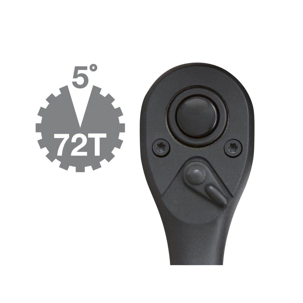 TEKTON 1/2 in. Drive 10 in. Composite Ratchet 4 TEKTON 1/2 in. Drive 10 in. Composite Ratchet - Image 4