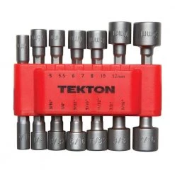TEKTON 3/16-7/16 in., 5-12 mm Quick-Change Power Nut Driver Bit Set (14-Piece) 11 TEKTON 3/16-7/16 in., 5-12 mm Quick-Change Power Nut Driver Bit Set (14-Piece) -TEKTON Sales Store tekton screwdriver bits 2938 40 1000