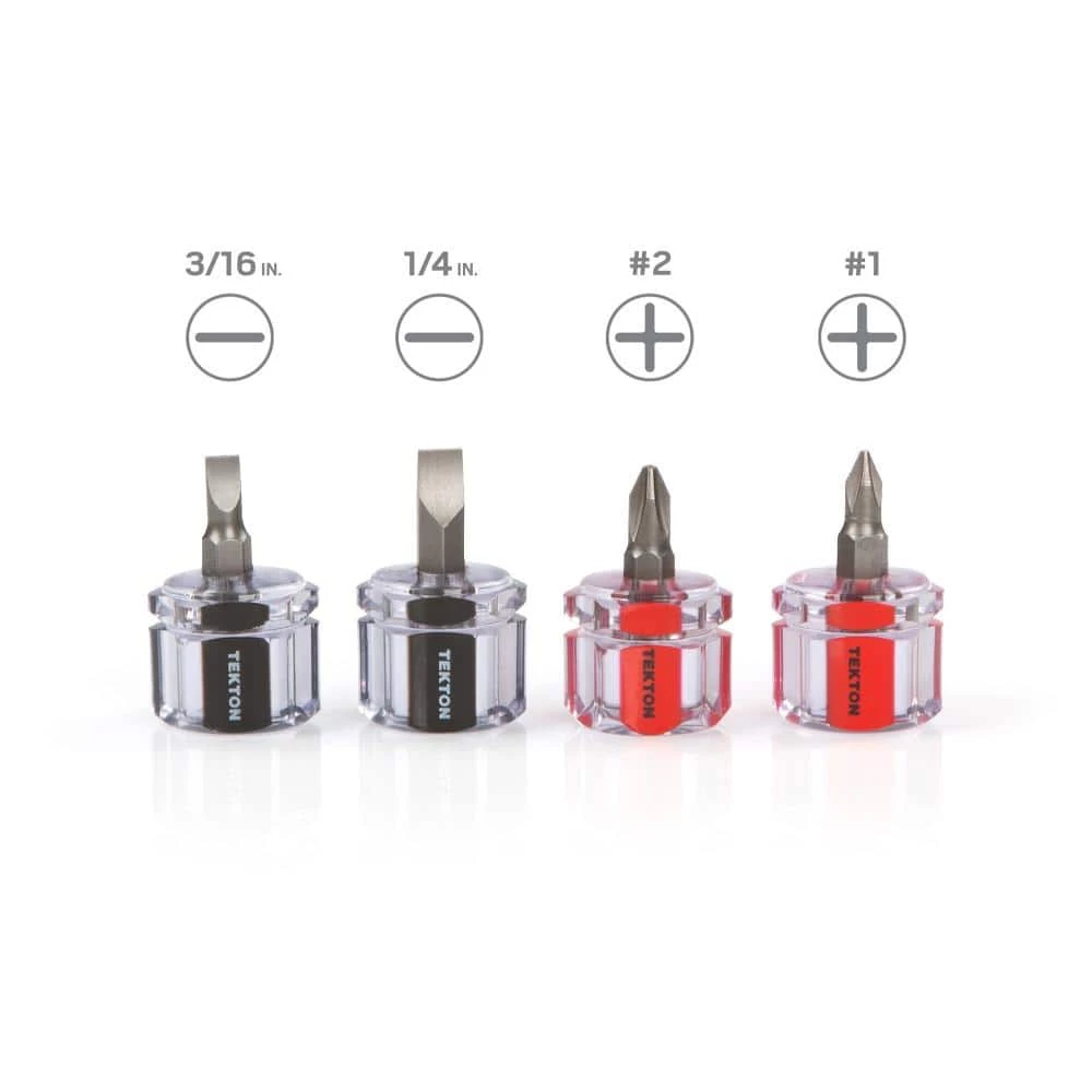 TEKTON Mini Screwdriver Set (4-Piece) 2 TEKTON Mini Screwdriver Set (4-Piece) - Image 2