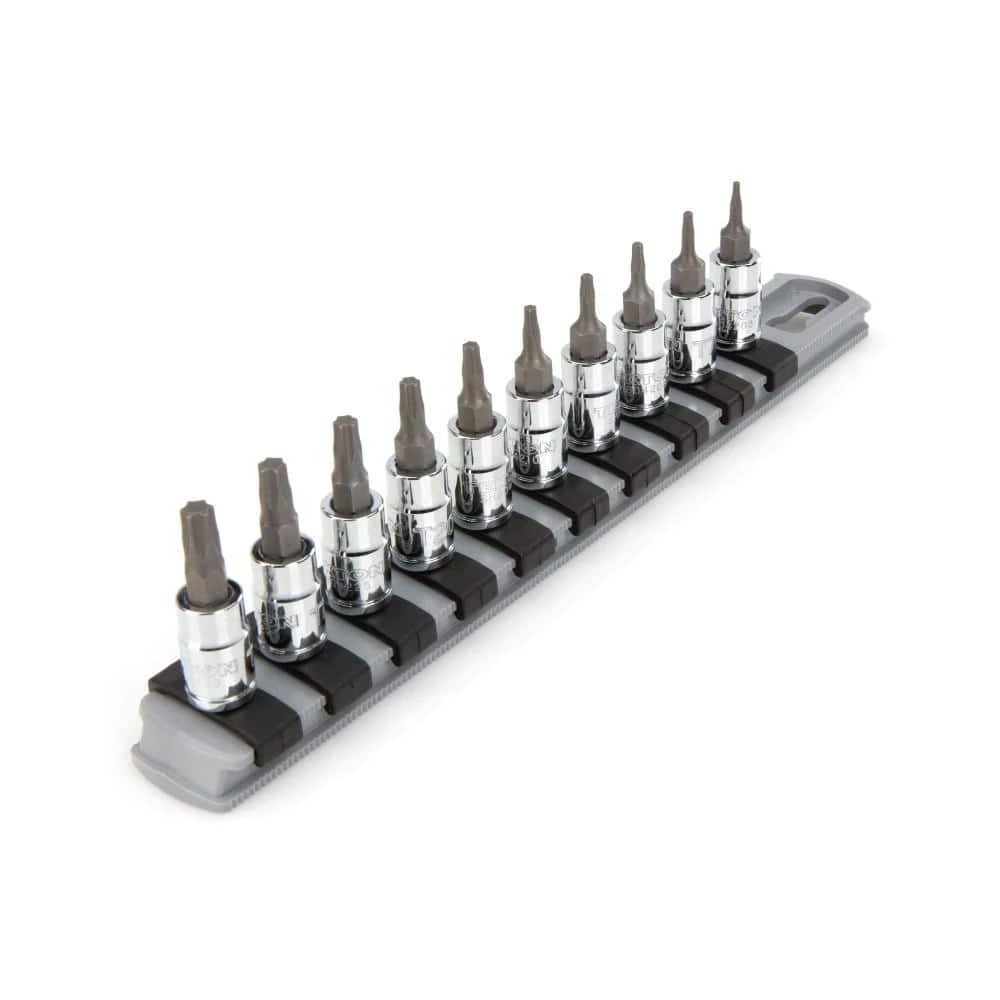 TEKTON 1/4 in. Drive Torx Bit Socket Set (10-Piece) 1 TEKTON 1/4 in. Drive Torx Bit Socket Set (10-Piece)