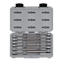 TEKTON 3/8 in. Drive Long Torx Bit Socket Set (12-Piece)