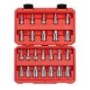 TEKTON 1/2 in. Drive Hex Bit Socket Set (24-Piece)